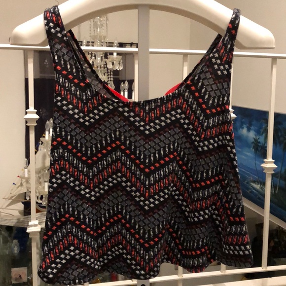 Charlotte Russe Tops - Charlotte Russe 🥳HP🥳Cute crop top with red Bow